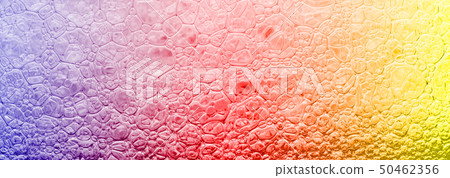 Rainbow color bubbles 50462356