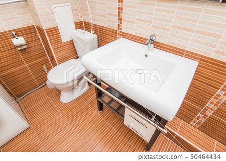 The photo of a sink in a bathroom The photo of a sink in a bathroom 50464434