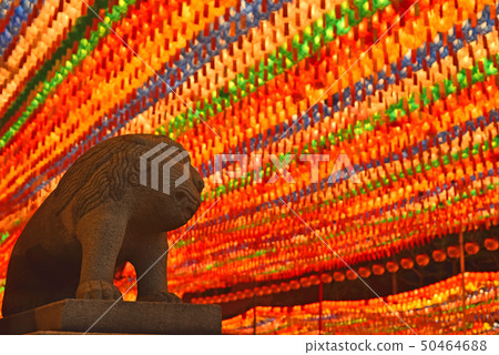 The traditional lantern festival of Seoul Jogyesa celebrating the birthday of Buddha in May The traditional lantern festival of Seoul Jogyesa celebrating the birthday of Buddha in May 50464688