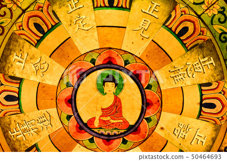 The traditional lantern festival of Seoul Jogyesa celebrating the birthday of Buddha in May 50464693