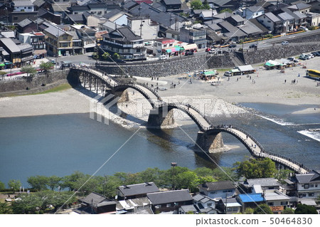 從岩國城看到的金泰橋 50464830