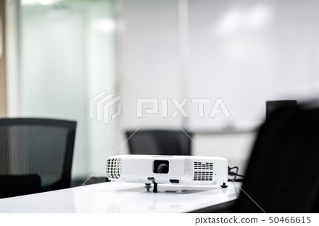 white projector on write table for business white projector on write table for business 50466615