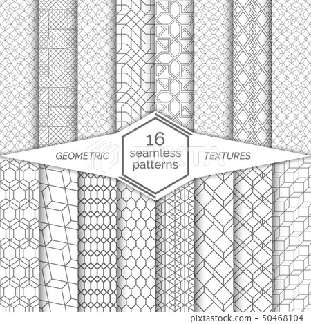 Set of seamless patterns 50468104