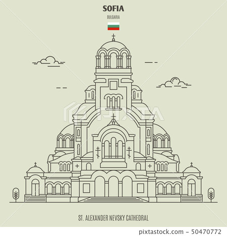 St. Alexander Nevsky Cathedral in Sofia, Bulgaria. 50470772
