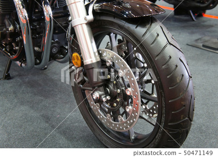 Motorcycle disk brakes front and rear. 50471149