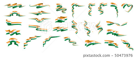 India flag, vector illustration on a white 50473976