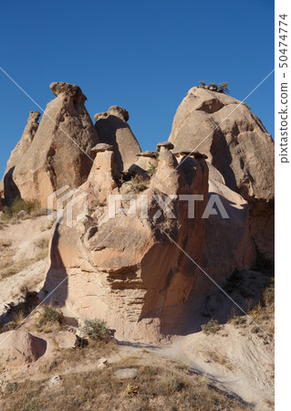 Famous stone mushrooms. Cappadocia Famous stone mushrooms. Cappadocia 50474774