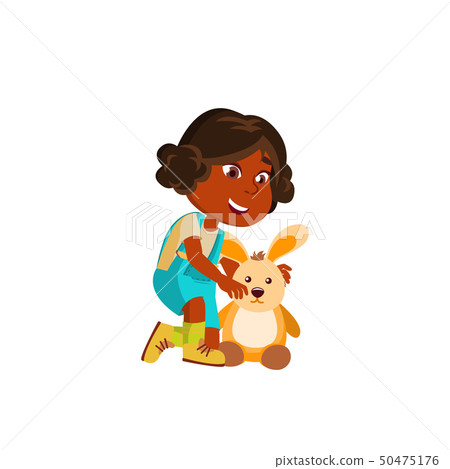 Indian Child Girl Cartoon Isolated Vector Illustration Indian Child Girl Cartoon Isolated Vector Illustration 50475176