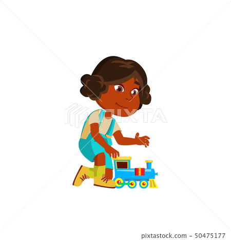 Indian Child Girl Cartoon Isolated Vector Illustration Indian Child Girl Cartoon Isolated Vector Illustration 50475177