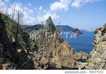 Rock formation rock of Geopark Oki 50477352