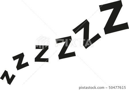 Sleeping zzz wave Sleeping zzz wave 50477615