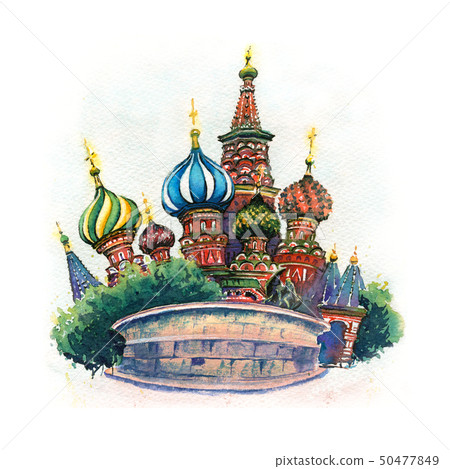 Cathedral of Vasily the Blessed, Moscow, Russia 50477849