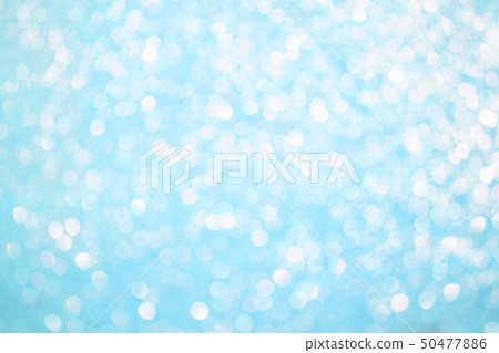 Bokeh blurred blue background, Christmas and New Year holidays background. 50477886