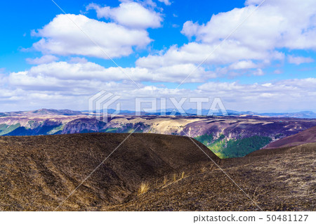 Scenery after burning of Daikanbo [Aso City, Kumamoto Prefecture] 50481127