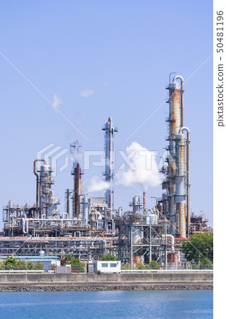 Yokkaichi Factory Landscape Distillation Tower KH Neochem Yokkaichi Factory 50481196