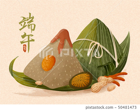 Dragon boat festival rice dumplings Dragon boat festival rice dumplings 50481473