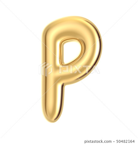 Golden foil alphabet P 50482164