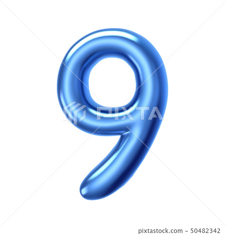 Blue jelly liquid number 9 50482342