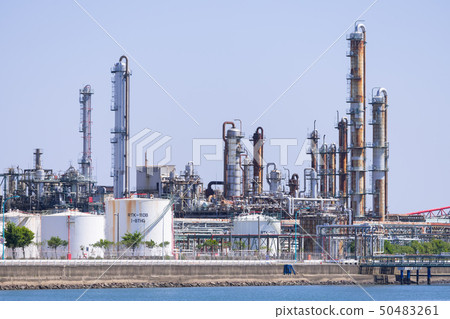 Yokkaichi Factory Landscape Distillation Tower KH Neochem Yokkaichi Factory Yokkaichi Factory Landscape Distillation Tower KH Neochem Yokkaichi Factory 50483261