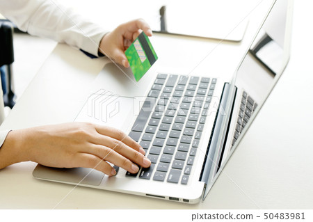 young business woman buyer seller young business woman buyer seller 50483981