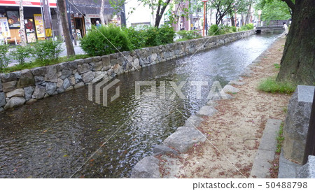 Takase River Stock Photo