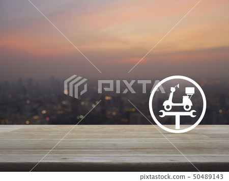 Business repair motorcycle service concept 50489143