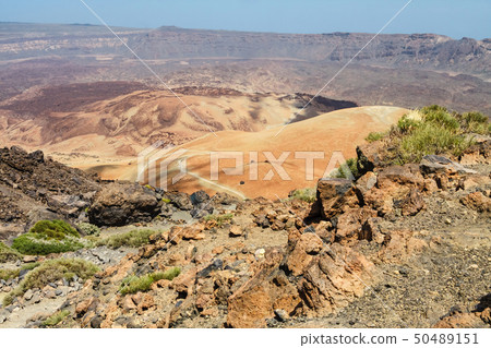 Montana Blanca in Teide National Park, Tenerife, Montana Blanca in Teide National Park, Tenerife, 50489151