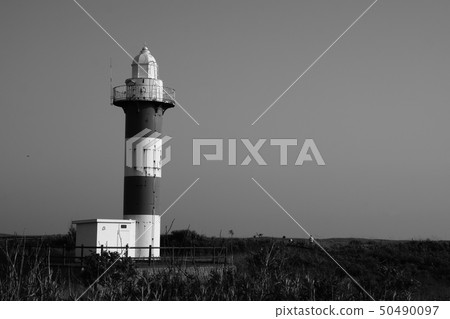 Ishikari Lighthouse Monochrome 50490097