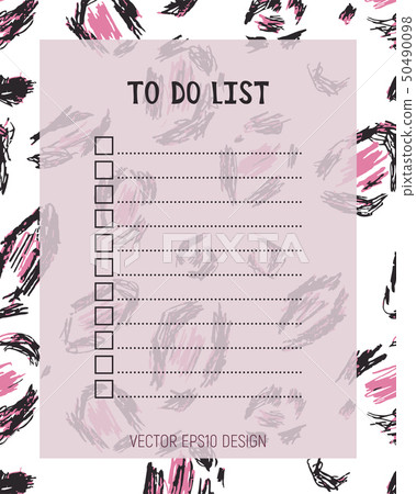 To do list. To do list. 50490098