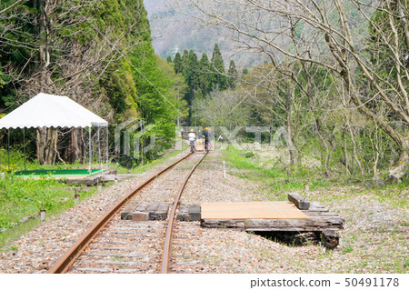 Gifu Prefecture Hida City Kamioka Rail Mountain Bike Valley Course 50491178