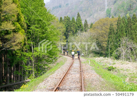 Gifu Prefecture Hida City Kamioka Rail Mountain Bike Valley Course 50491179