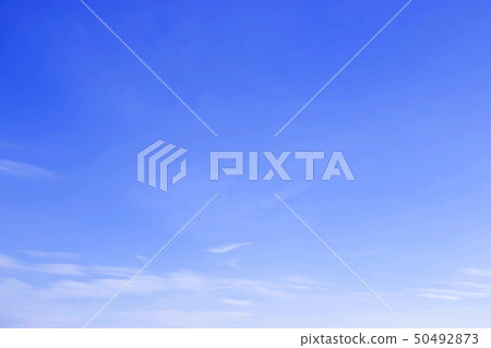 Blue sky background with copy space. 50492873