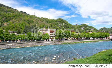 The Brembo River San Pellegrino Terme Italy The Brembo River San Pellegrino Terme Italy 50495245