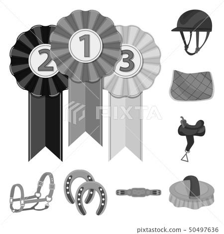 Vector design of race and horse icon. Collection of race and racing vector icon for stock. Vector design of race and horse icon. Collection of race and racing vector icon for stock. 50497636
