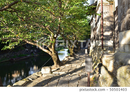 Omi Hachiman和Hachimanbori的風景 50501403