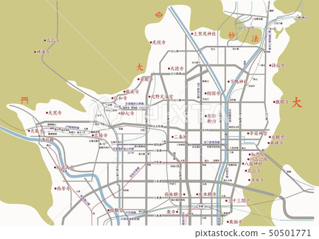 Map of Kyoto_2019 50501771