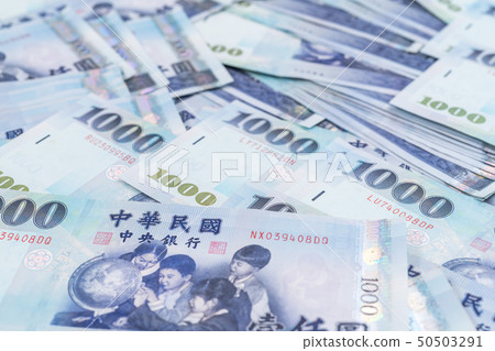 1000 New Taiwan Dollars,台幣,新台幣,現金,金錢,千元鈔,鈔票,money 50503291