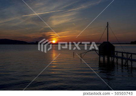 Lake Togo and sunset 50503743