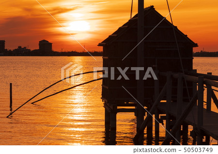 Lake Togo and sunset 50503749