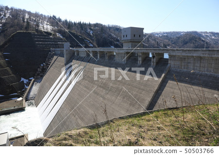 Tokutomi dam, spring watering Tokutomi dam, spring watering 50503766