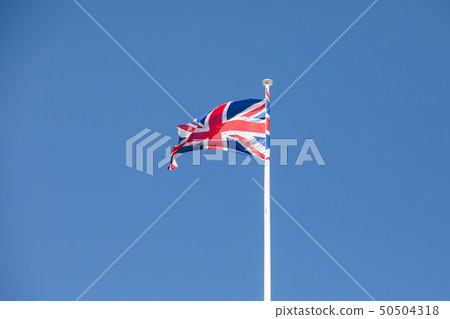 British flag on a mast 50504318