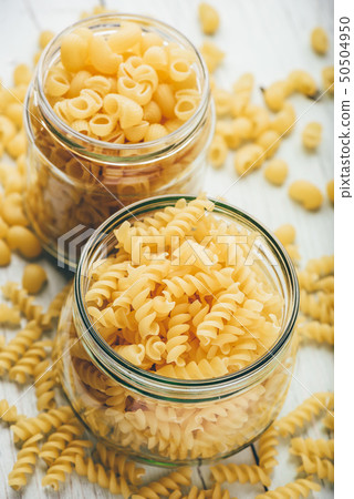 Two kinds of Italian pasta Two kinds of Italian pasta 50504950