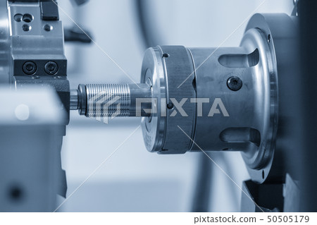 The CNC lathe machine . The CNC lathe machine . 50505179