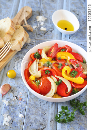 Escalivada. Salad of roasted vegetables Escalivada. Salad of roasted vegetables 50505846