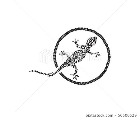 Lizard Chameleon Gecko Silhouette black Lizard Chameleon Gecko Silhouette black 50506529