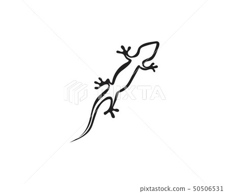 Lizard Chameleon Gecko Silhouette black Lizard Chameleon Gecko Silhouette black 50506531