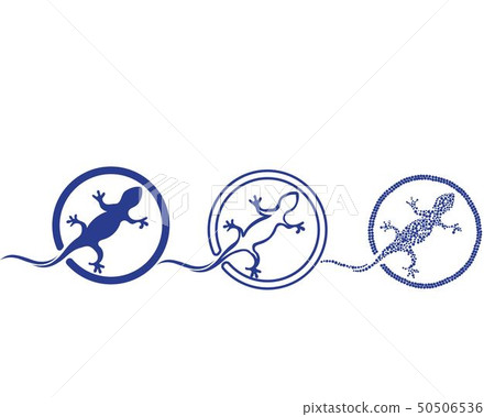 Lizard Chameleon Gecko Silhouette black Lizard Chameleon Gecko Silhouette black 50506536