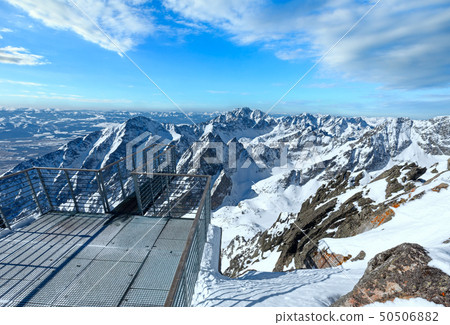 Winter mountain landscape. Winter mountain landscape. 50506882