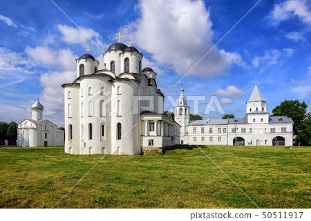 Russian orthodox churches in Novgorod, Russia 50511917