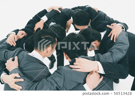 business man, solidarity, unity 50513428